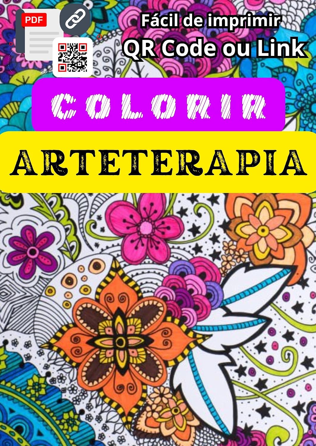capítulo por capítulo baixar Livro de Colorir Arteterapia Antiestresse: 100 desenhos para relaxar e acalmar a mente (Coleção Arteterapia Antiestresse 1)