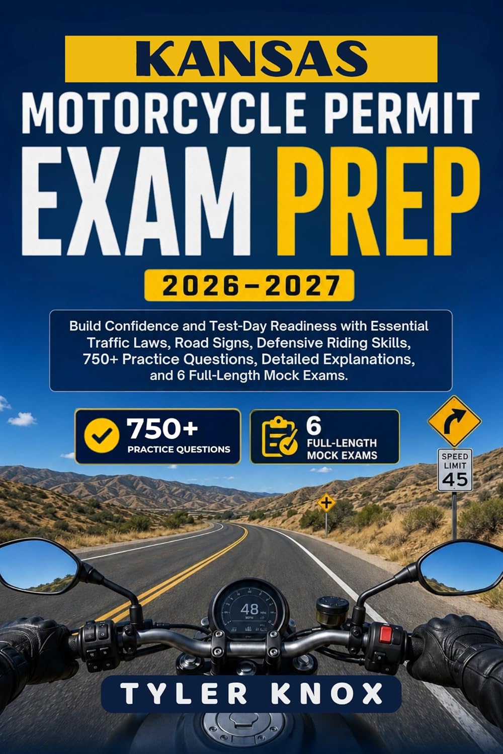 KANSAS MOTORCYCLE PERMIT EXAM PREP 2026–2027: Build Confidence and Test-Day Readiness with Essential Traffic Laws, Road Signs, Defensive Riding Skills,... 6 Full-Length Mock Exams. (English Edition) baixar o livro de graça