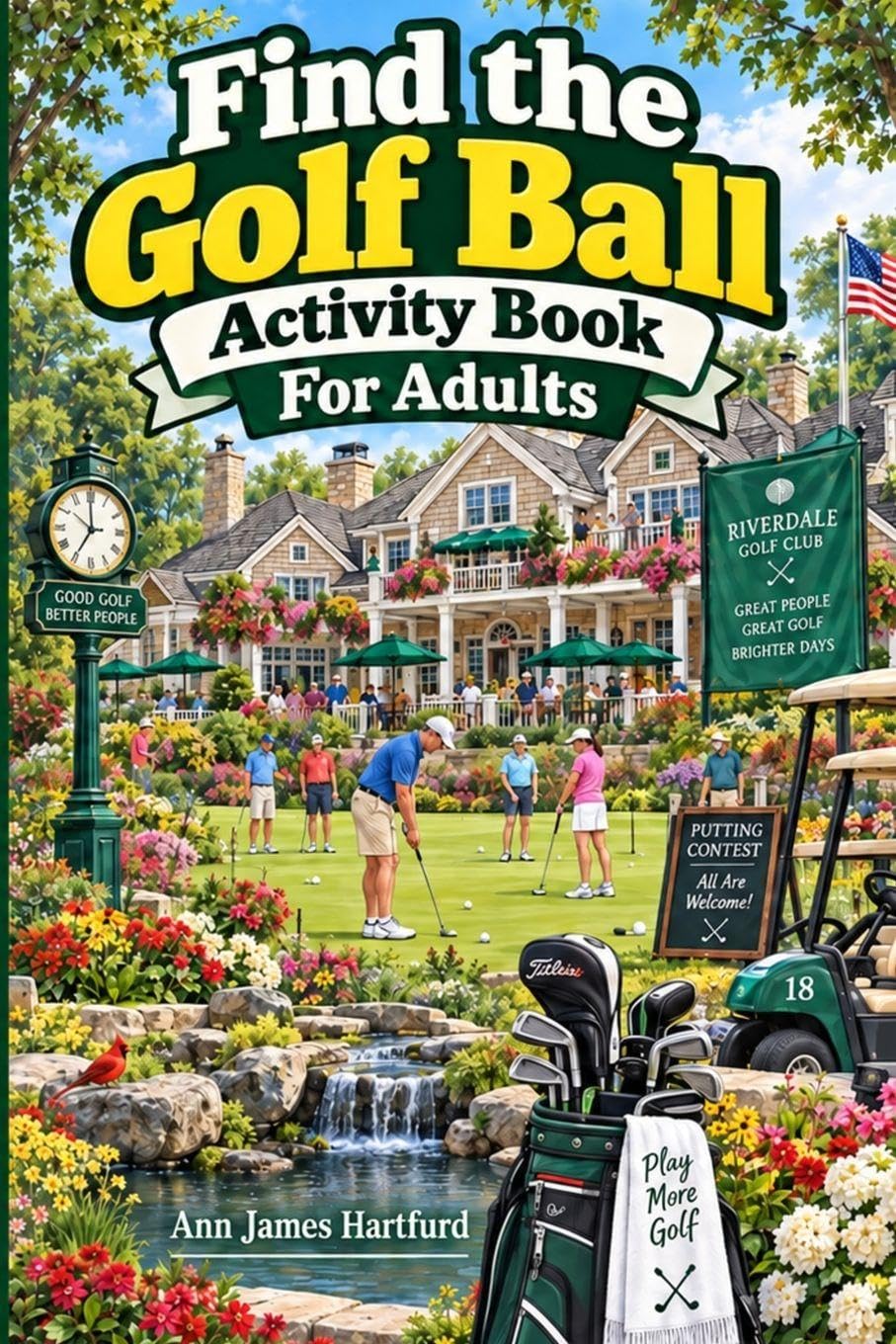 capítulo por capítulo baixar Find The Golf Ball Activity Book: 40 Fun Seek and Find Hidden Object Picture Puzzles Featuring Beautiful Golf Course Scenes, Visual Search Challenges,... Brain Games for Adults and Seniors: 1