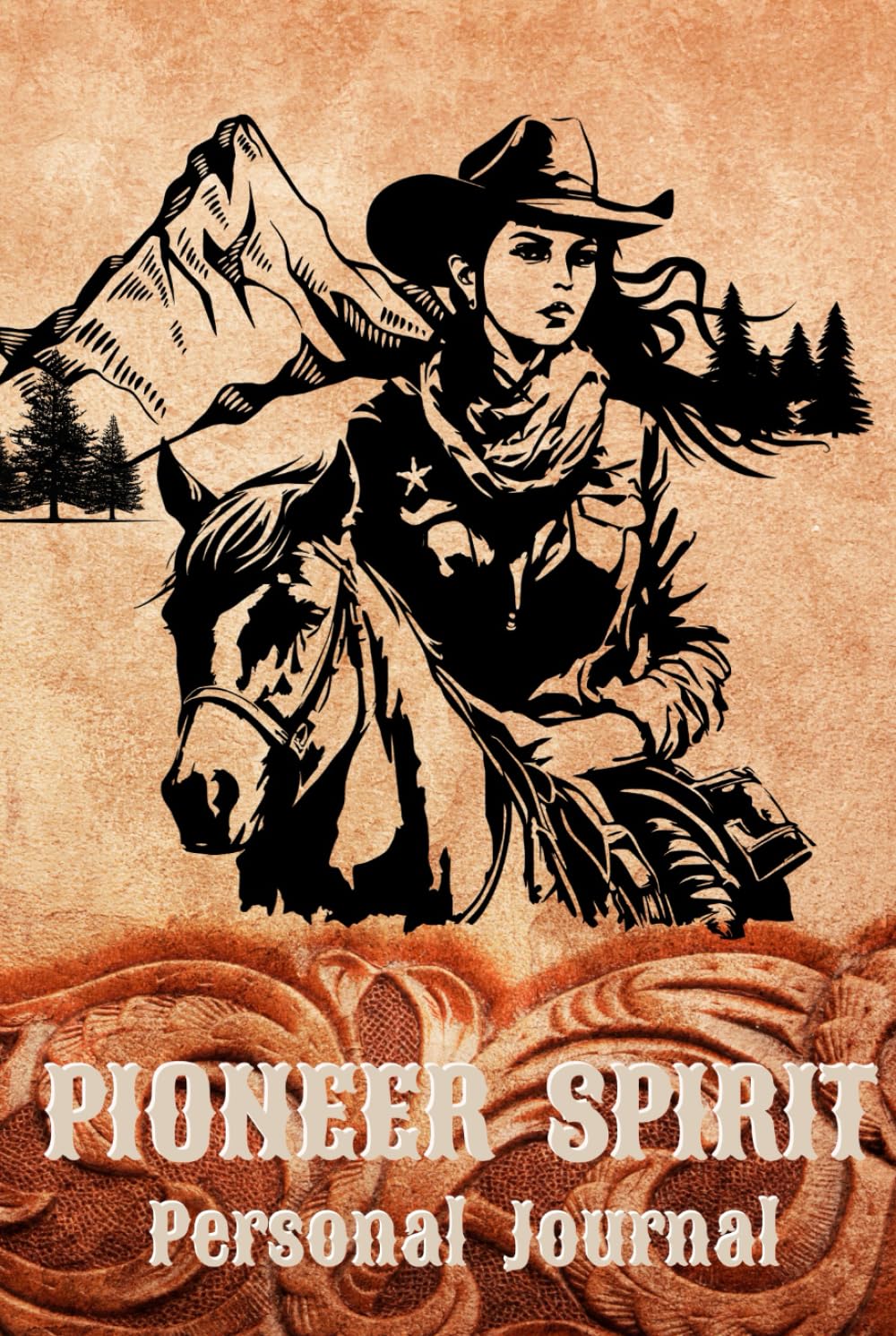 ler totalmente Pioneer Spirit Cowgirl Cowhide and Spurs, Good Old Wild West Themed Design Personal Journal: 6 x 9 in Diary with160 creative pgs full of Western and Southwestern lifestyle for Country Life Lover
