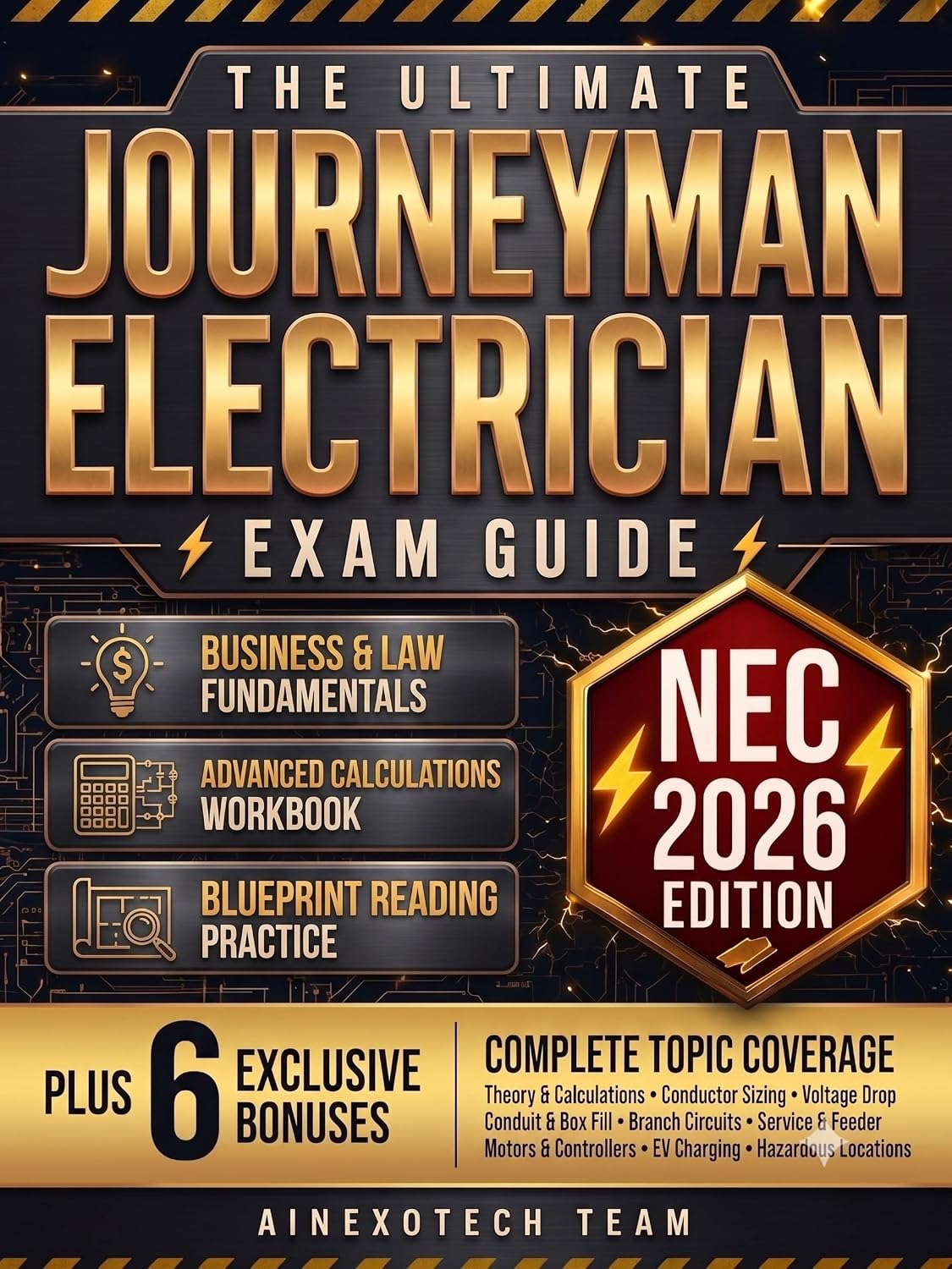 The Ultimate Journeyman Electrician Exam Guide: 2026 NEC: Your Complete Blueprint for Exam Success, featuring exclusive bonus tools, 2023-to-2026 Code Comparisons, and Mock Exams. (English Edition) baixar o livro de graça