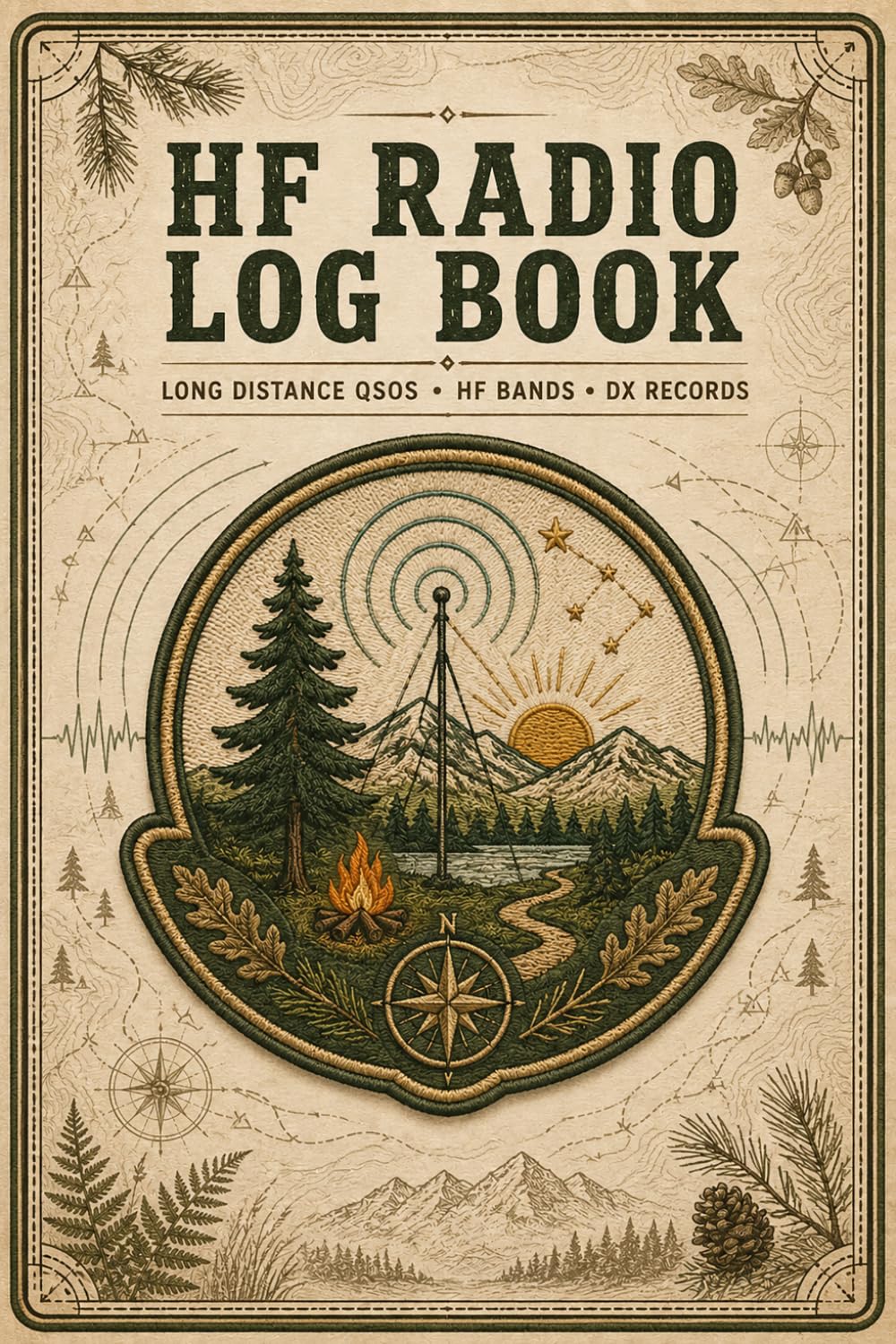 HF Radio Log Book: Contact Tracking Journal for High Frequency Operators Recording Bands, Signal Reports, Modes and Station Details baixar livro de graça