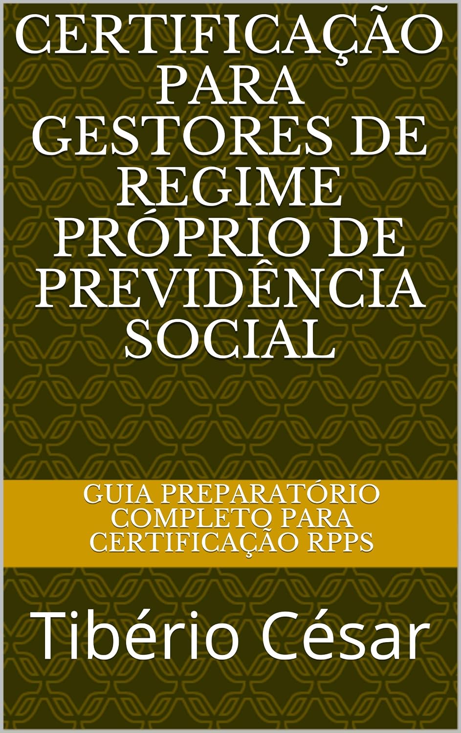 CERTIFICAÇÃO PARA GESTORES DE REGIME PRÓPRIO DE PREVIDÊNCIA SOCIAL: Guia Preparatório Completo para Certificação RPPS baixar livro de graça