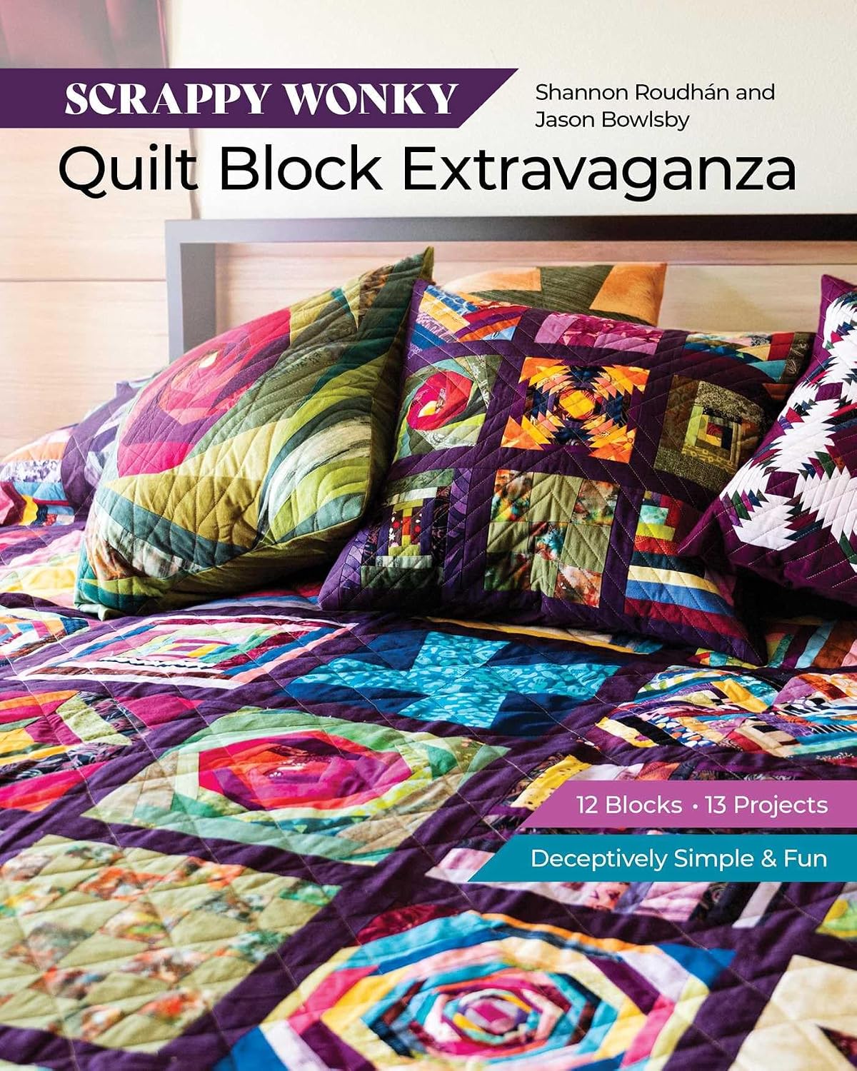 capítulo por capítulo baixar Scrappy Wonky Quilt Block Extravaganza: 12 Blocks, 13 Projects, Deceptively Simple & Fun