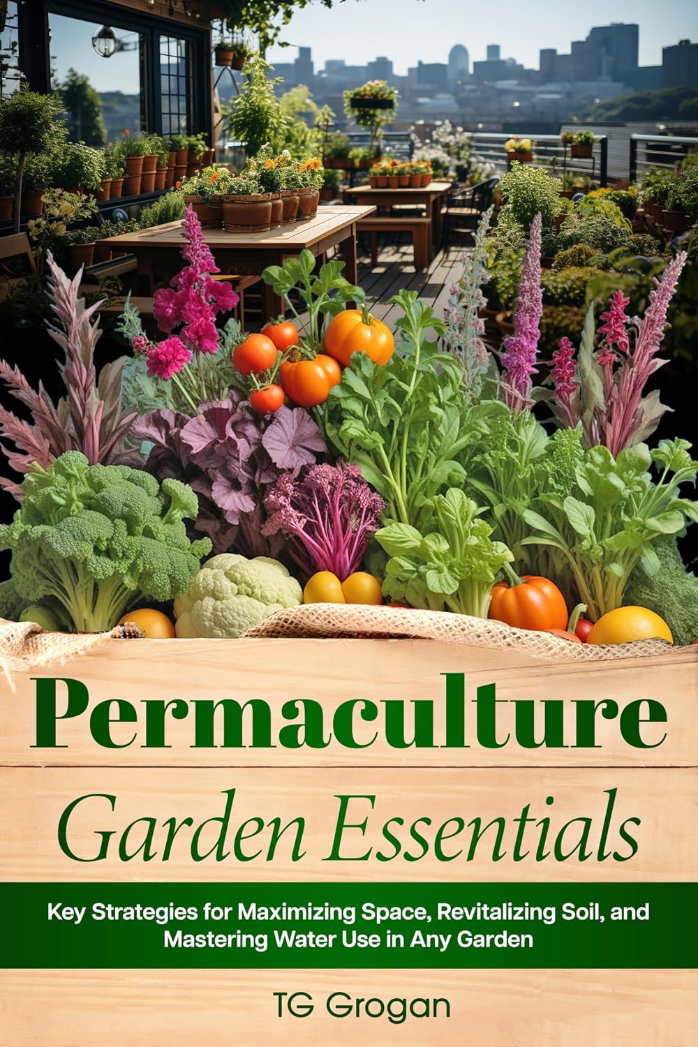 ler totalmente Permaculture Garden Essentials: Key Strategies for Maximizing Space, Revitalizing Soil and Mastering Water Use in Any Garden (English Edition)