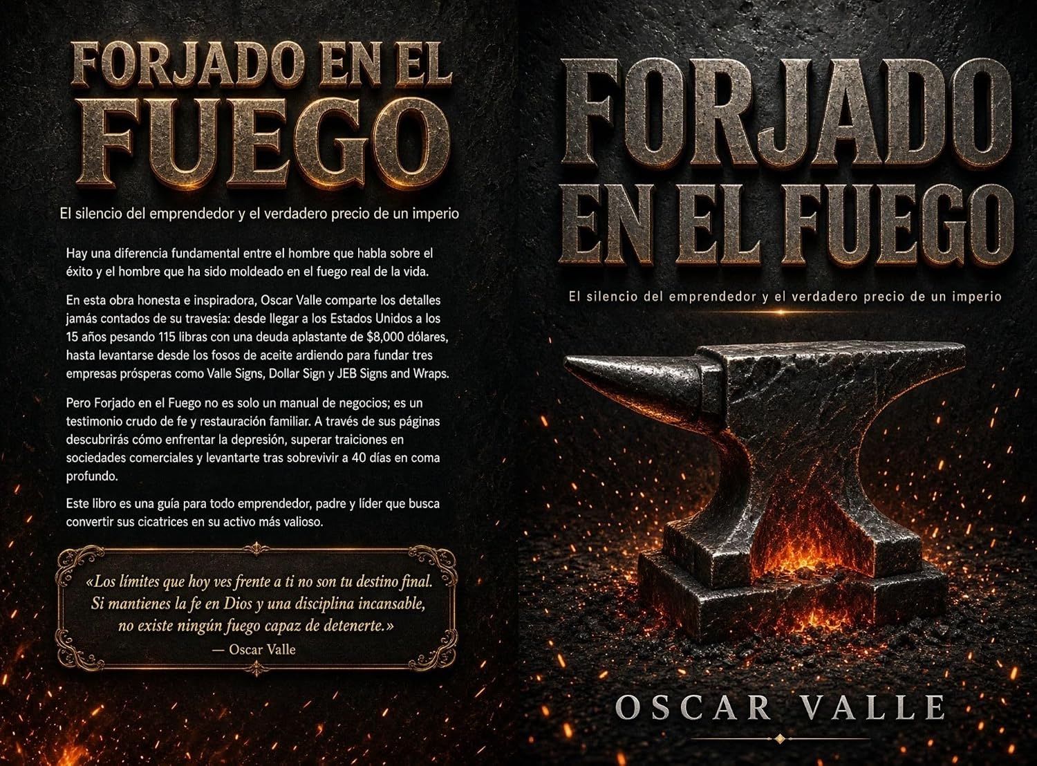FORJADO EN EL FUEGO: El silencio del emprendedor y el verdadero precio de un imperio (Spanish Edition) baixar o livro de graça