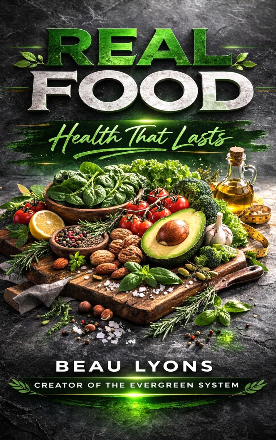 ler totalmente REAL FOOD: HEALTH THAT LASTS (EVERGREEN SERIES: REAL FOOD, REAL LIFE, REAL CHANGE Book 5) (English Edition)