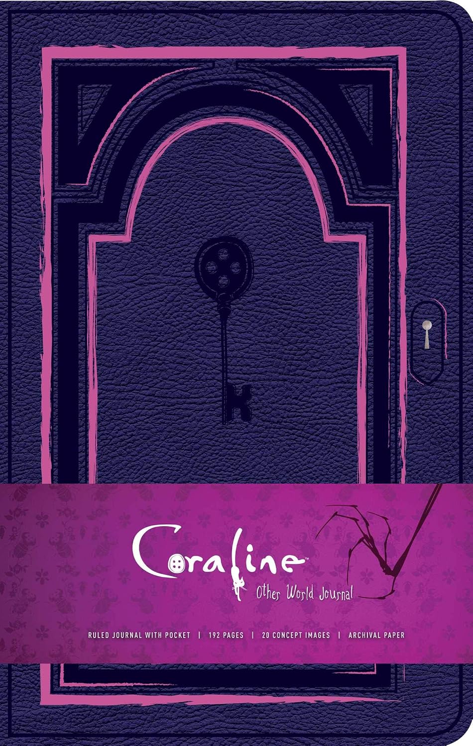 ler totalmente Coraline Hardcover Ruled Journal