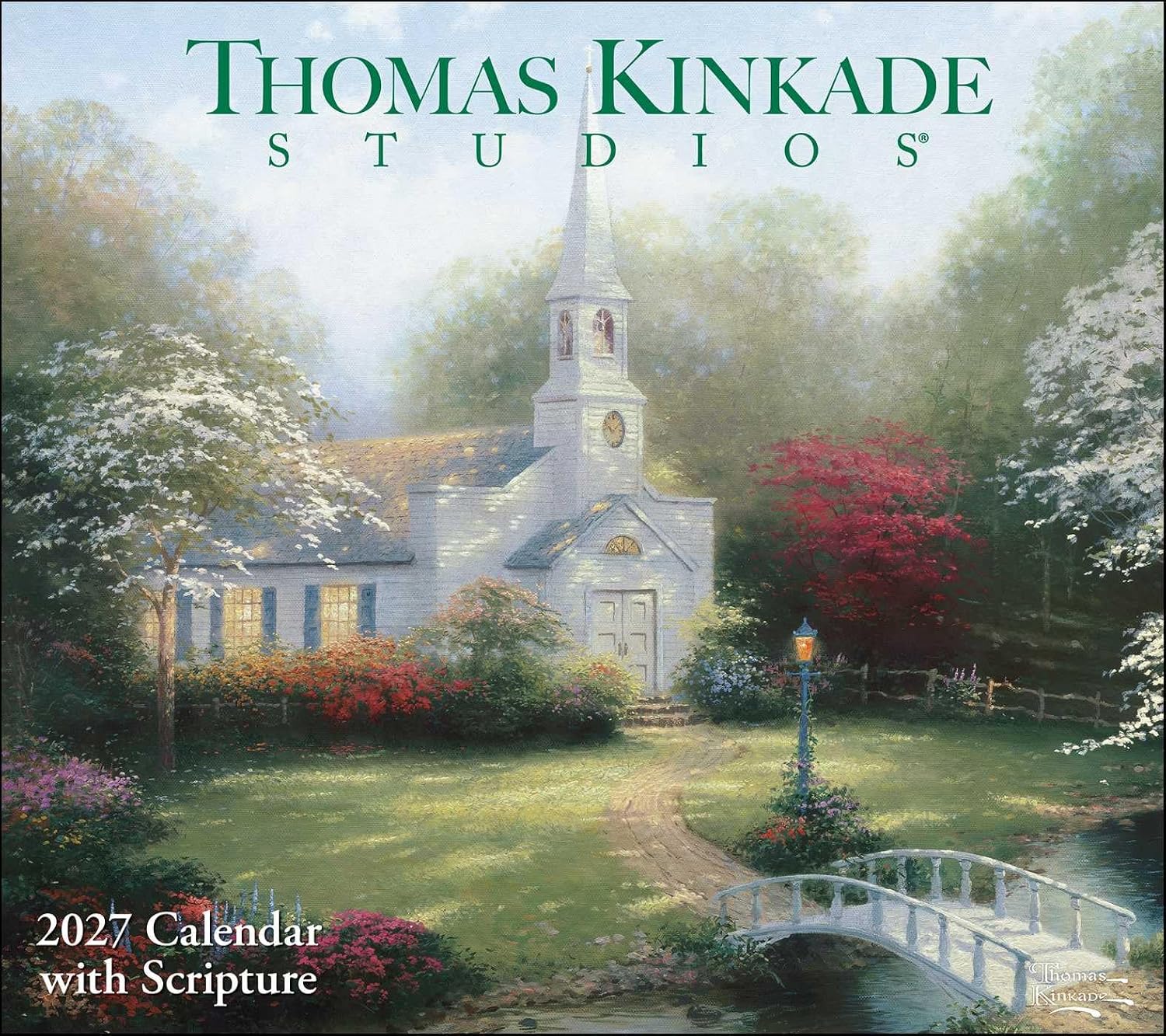 ler totalmente Thomas Kinkade Studios(r) 2027 Deluxe Wall Calendar with Scripture