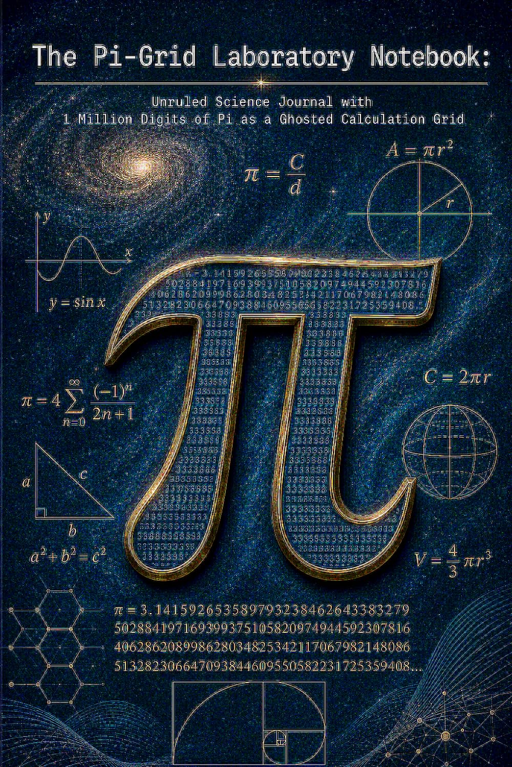 The Pi-Grid Laboratory Notebook: Unruled Science Journal with 1 Million Digits of Pi as a Ghosted Calculation Grid baixar o livro de graça