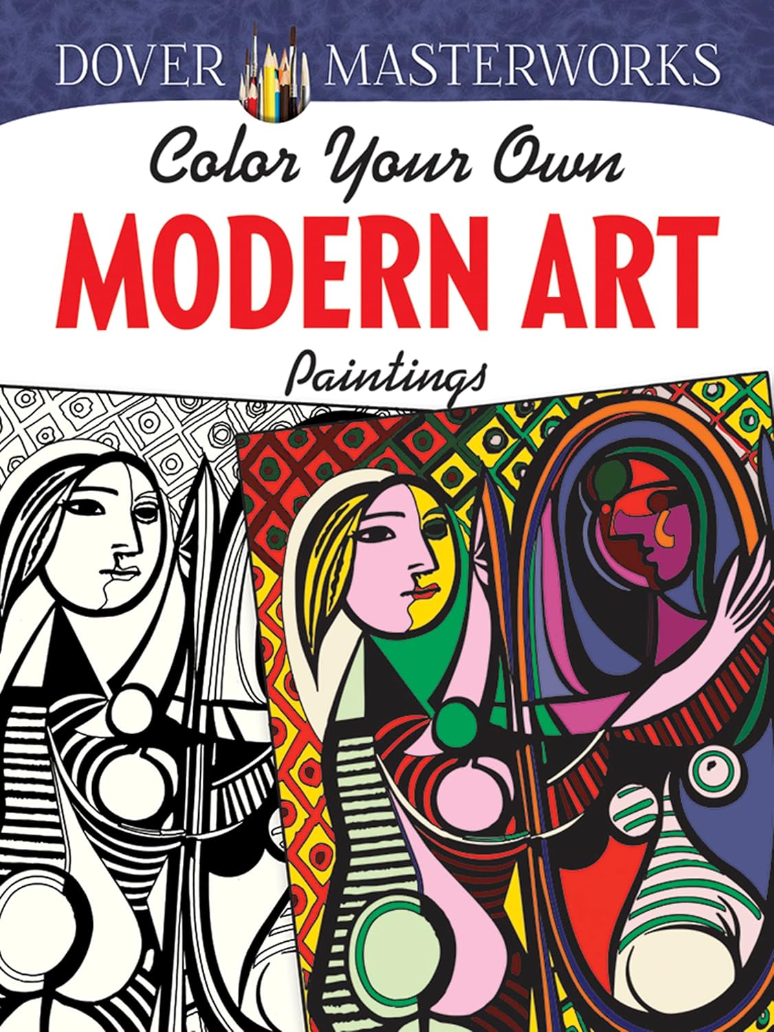 ler totalmente Color Your Own Modern Art Paintings