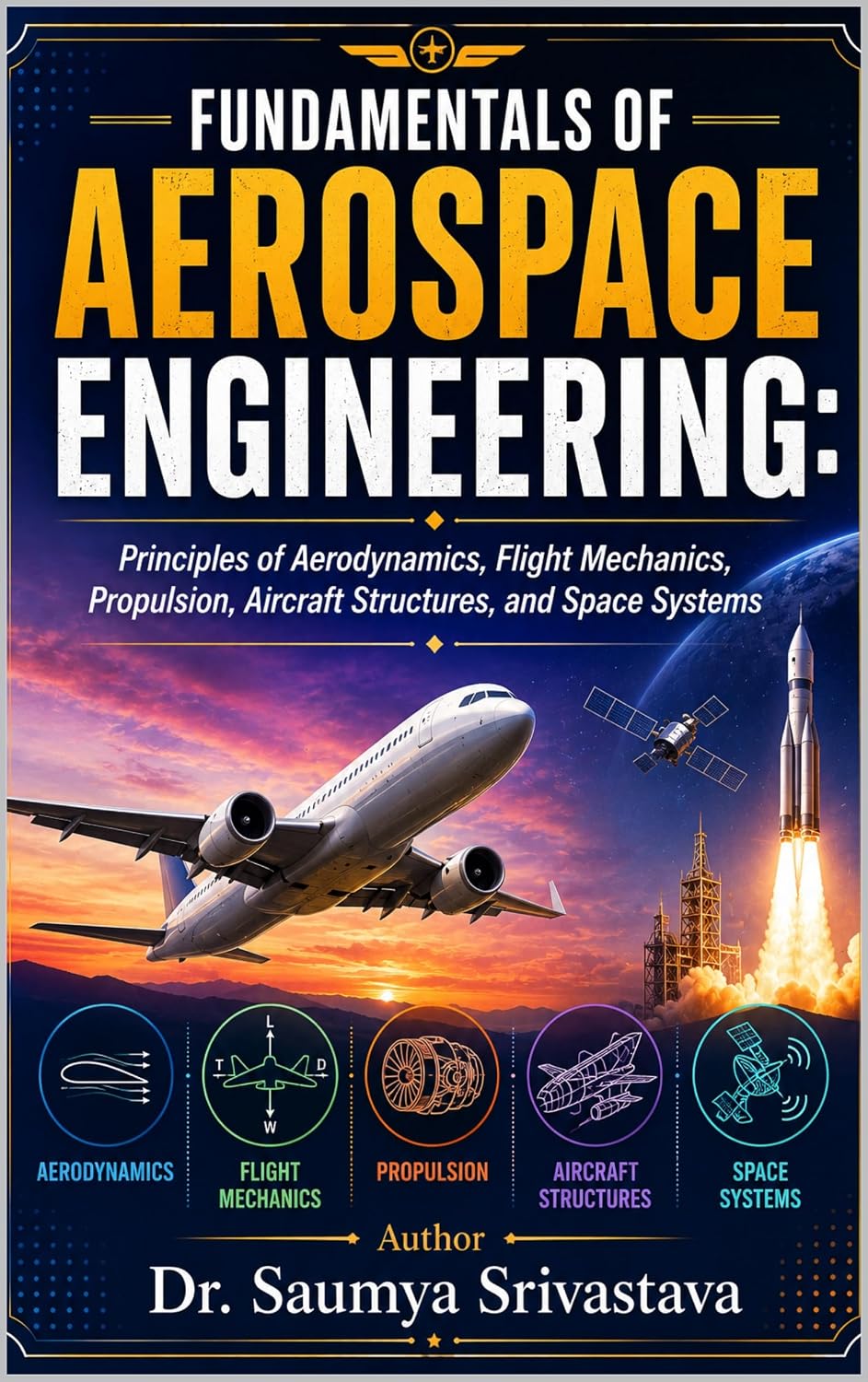 FUNDAMENTALS OF AEROSPACE ENGINEERING: Principles of Aerodynamics, Flight Mechanics, Propulsion, Aircraft Structures, and Space Systems (Modern Aerospace Engineering Series) (English Edition)
