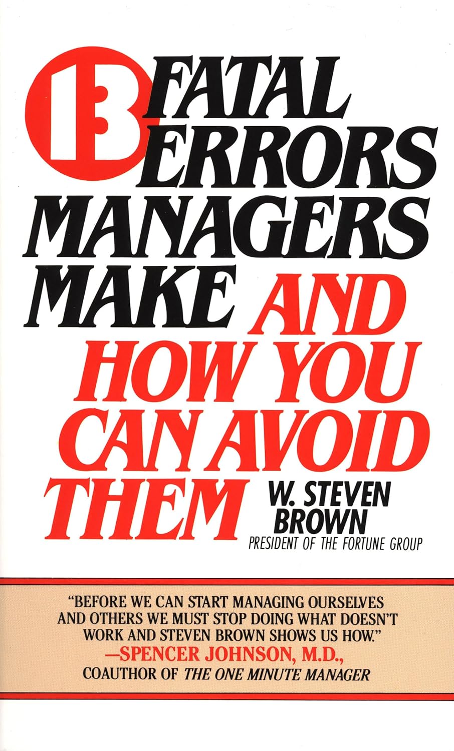 capítulo por capítulo baixar 13 Fatal Errors Managers Make and How You Can Avoid Them