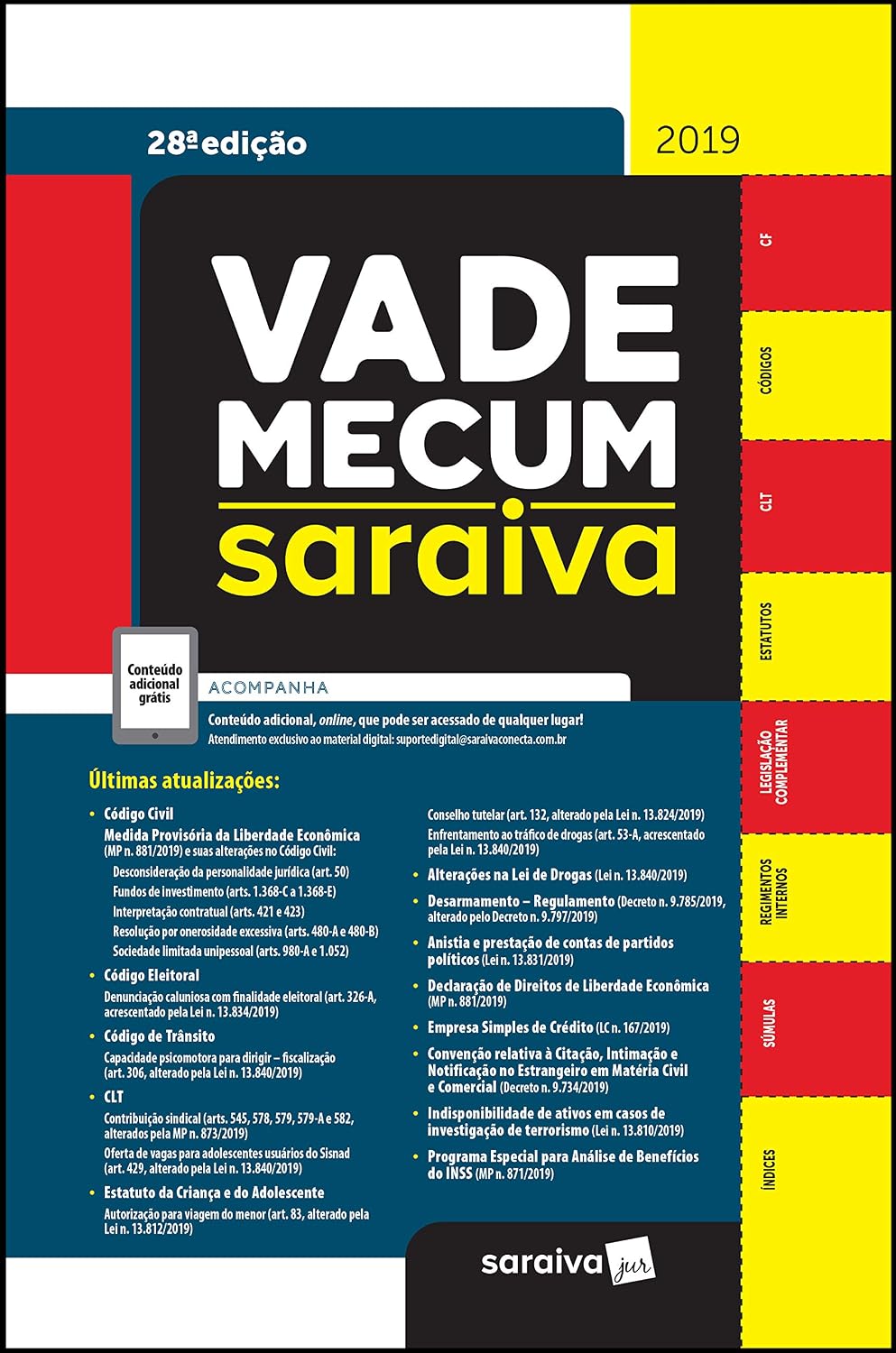 Vade Mecum Saraiva: Tradicional - 28ª edição de 2019 baixar livro de graça