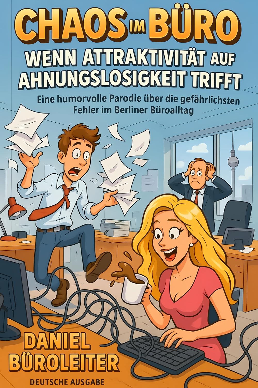 Chaos im Büro: Wenn Attraktivität auf Ahnungslosigkeit trifft: Eine humorvolle Parodie über die gefährlichsten Fehler im Berliner Büroalltag (Office Know-How:... One Disaster at a Time 4) (German Edition) baixar o livro de graça