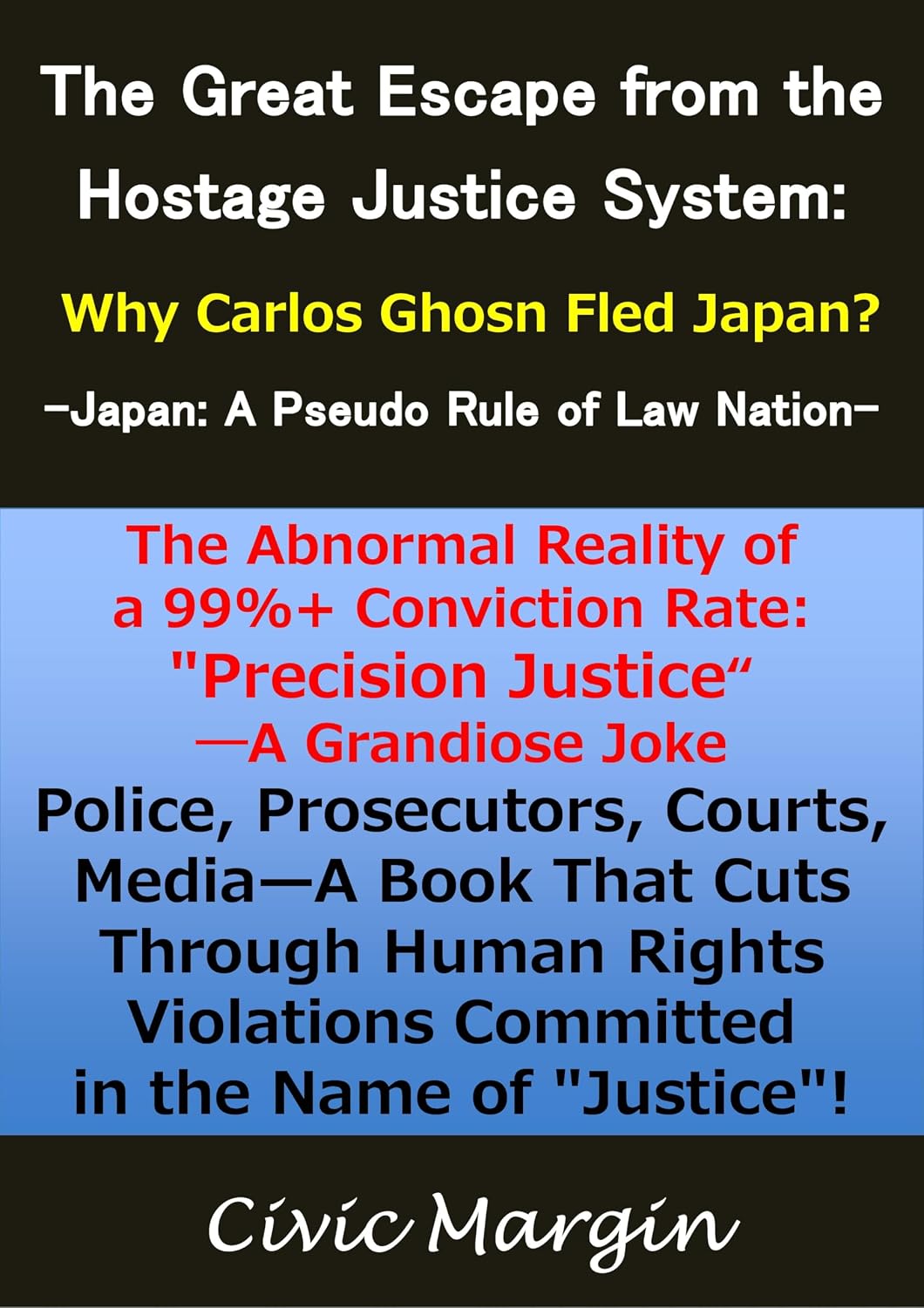 ler totalmente The Great Escape from the Hostage Justice System: Why Carlos Ghosn Fled Japan? Japan: A Pseudo Rule of Law Nation (English Edition)