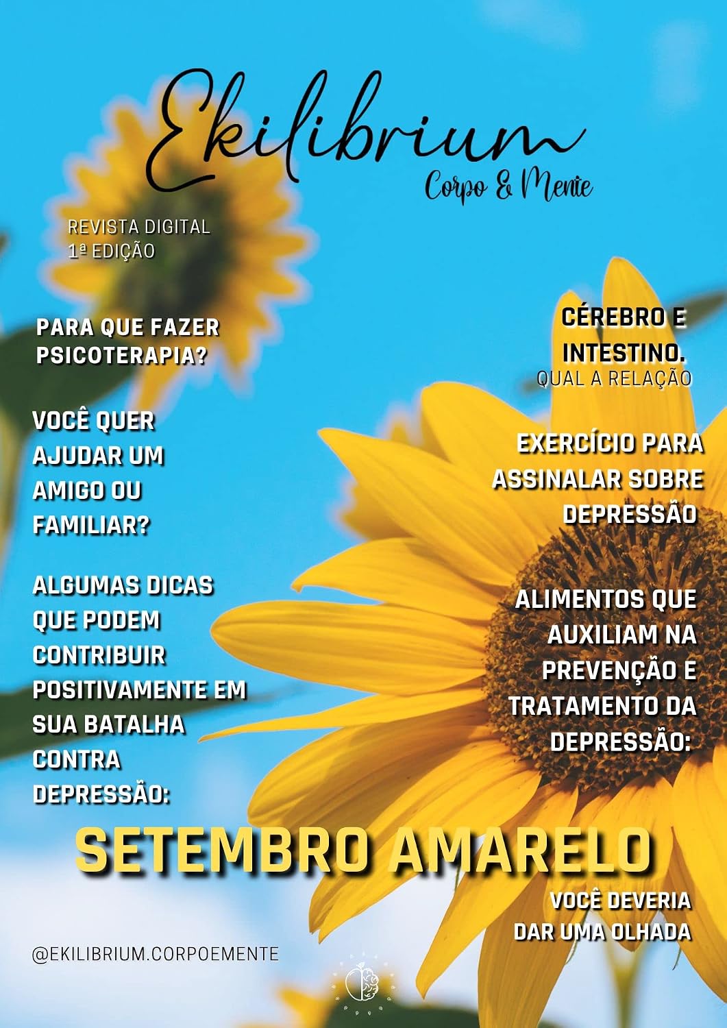 Revista Ekilibrium Corpo & Mente - Assuntos sobre mês de Setembro: Setembro Amarelo baixar livro de graça
