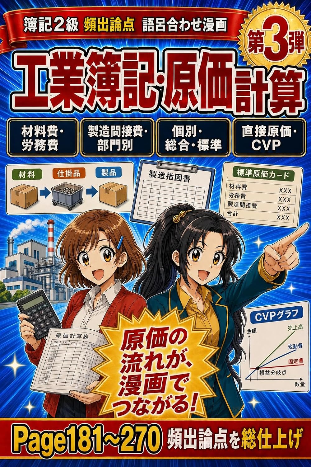 ler totalmente Boki Nikyu Hinshutsu Ronten Goroawase Manga Kogyo Boki Genka Keisan: Genka no Nagare ga Manga de Tsunagaru Manga de Oboeru Nissho Boki Nikyu Hinshutsu Ronten (Japanese Edition)