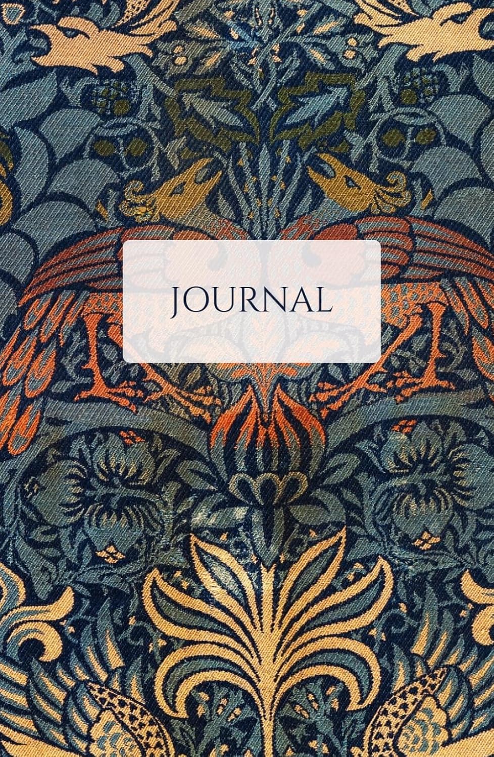 William Morris Floral Pattern Journal: 200 Pages Cream Paper, Hardcover Notebook for Writing and Journaling baixar o livro de graça