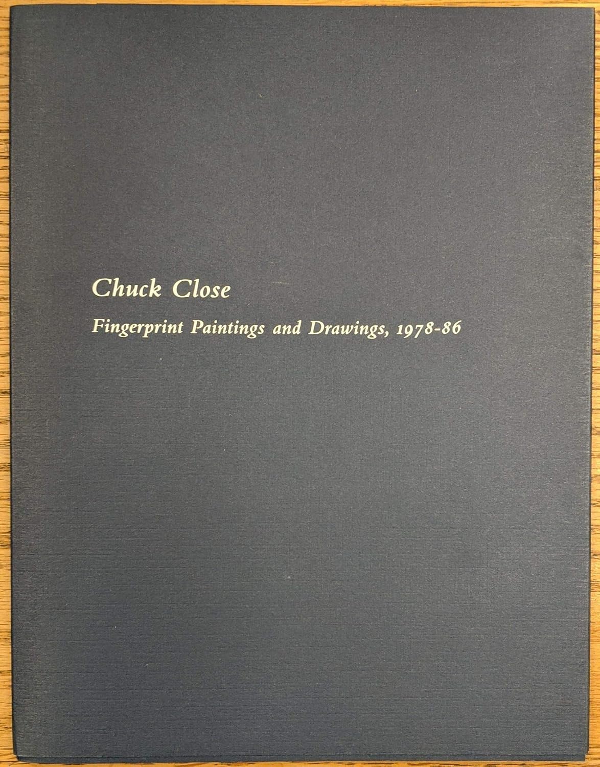 Chuck Close: Fingerprint Paintings and Drawings, 1978-86 baixar livro de graça