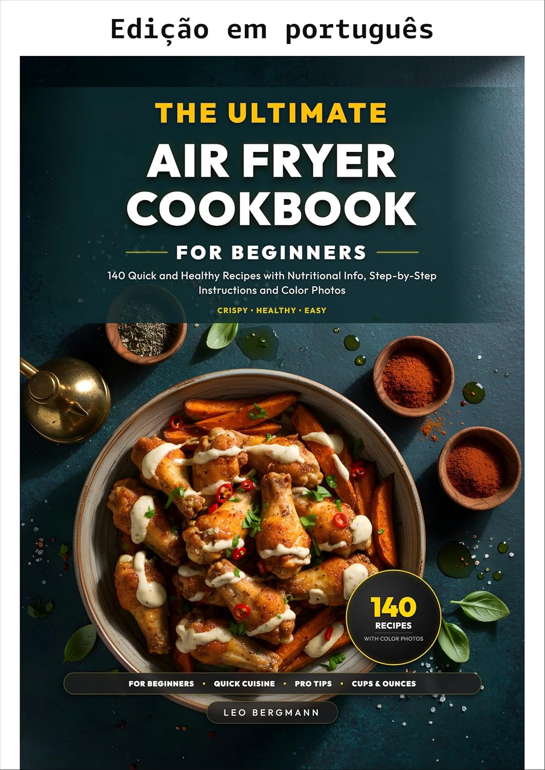 O livro de receitas definitivo de air fryer para iniciantes (Comida de verdade, bem rápida) baixar livro de graça