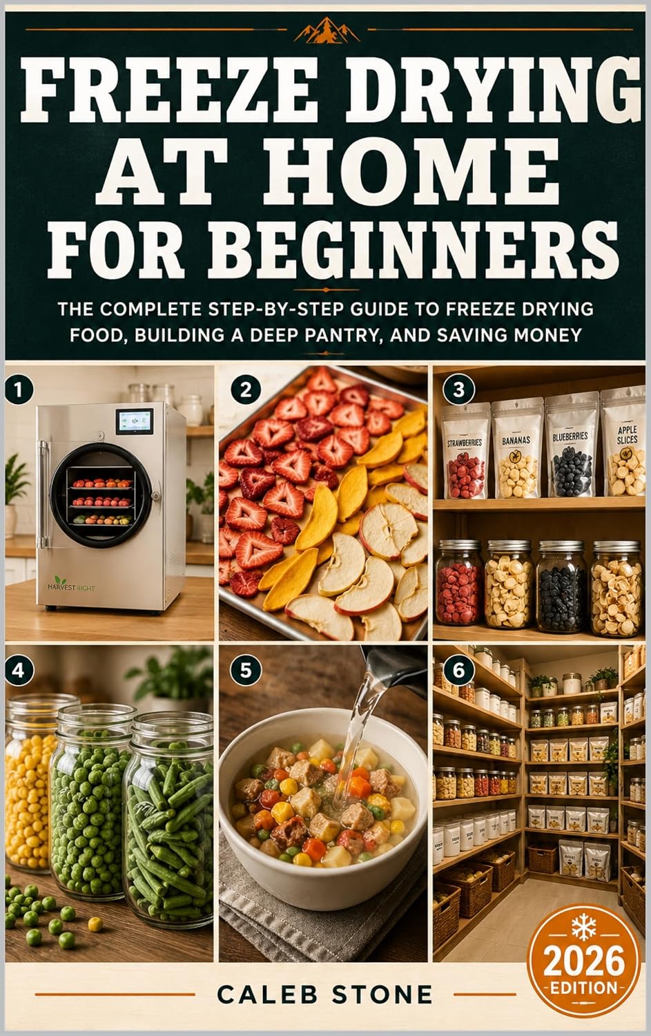 ler totalmente Freeze Drying at Home for Beginners: The Step-by-Step Guide to Preserving Fruits, Vegetables, Meals, and More — with 25-Year Shelf Life Results Starting on Day One (English Edition)