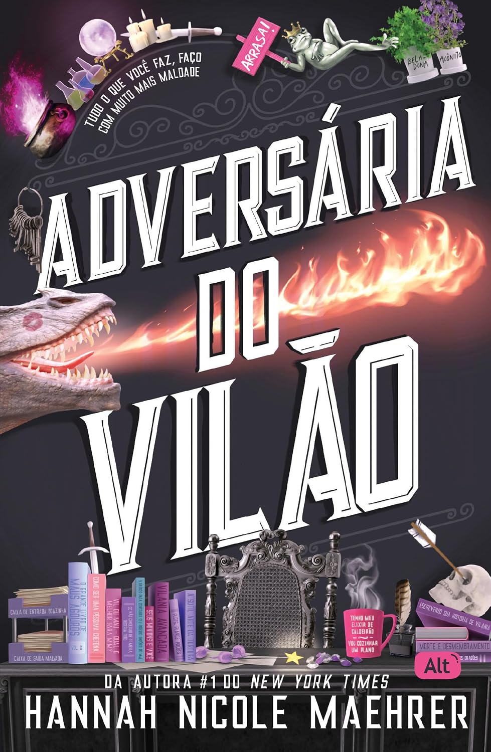 Adversária do vilão