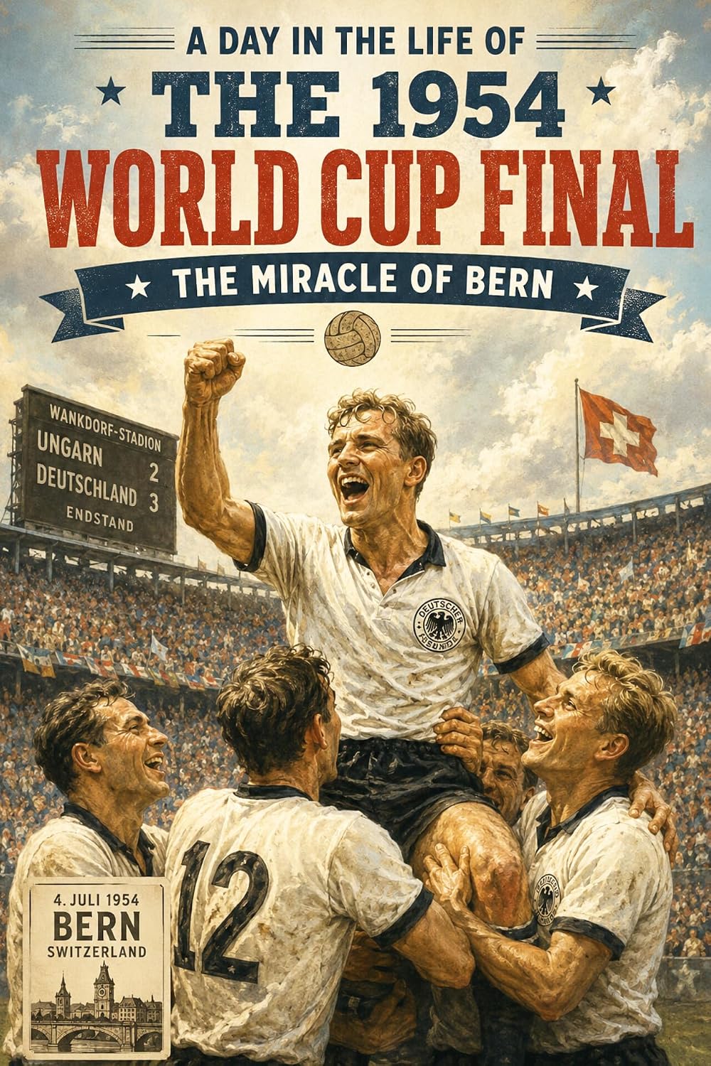 ler totalmente A Day in the Life of the 1954 World Cup Final: The Miracle of Bern — Hungary vs. West Germany (English Edition)