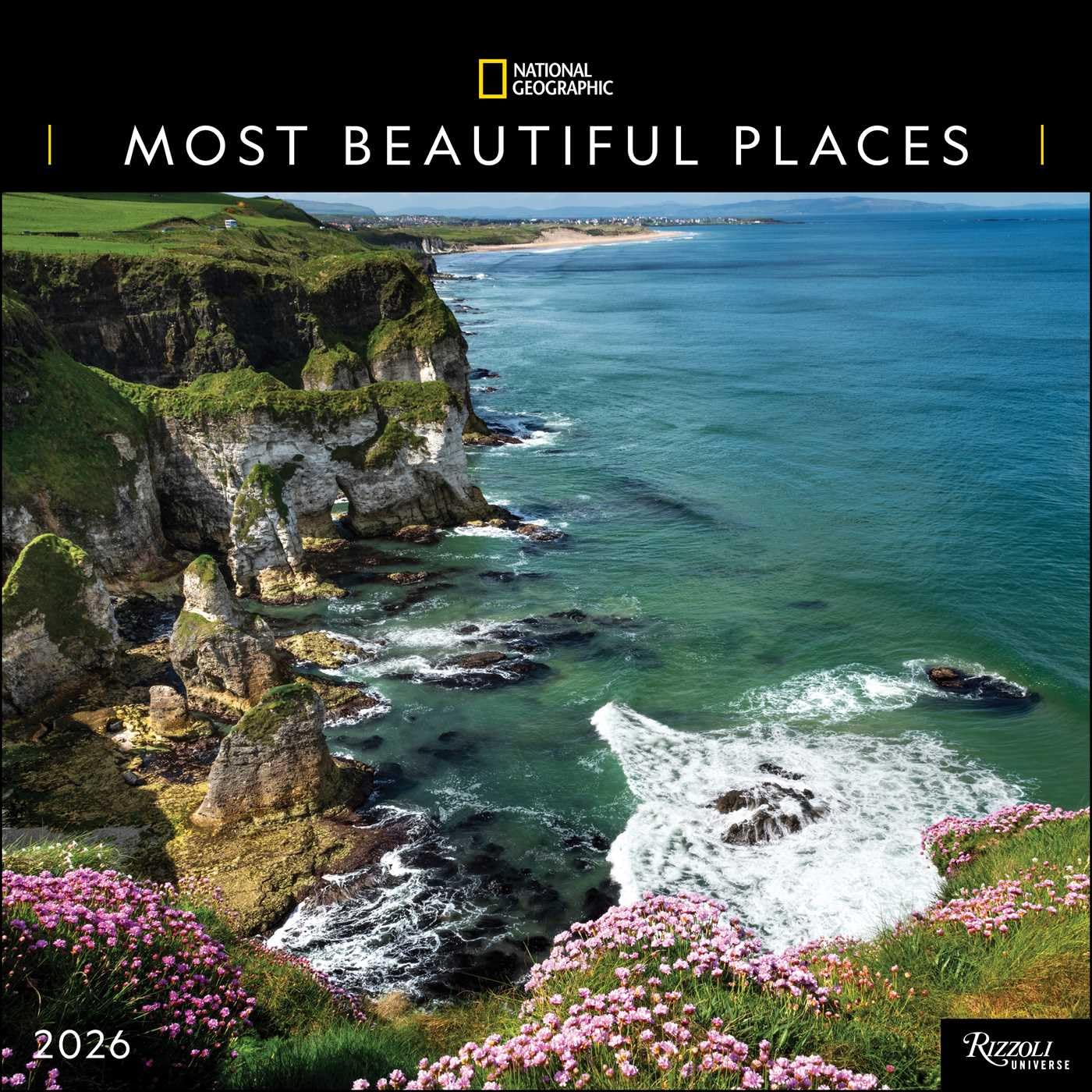 ler totalmente National Geographic: Most Beautiful Places 2026 Wall Calendar