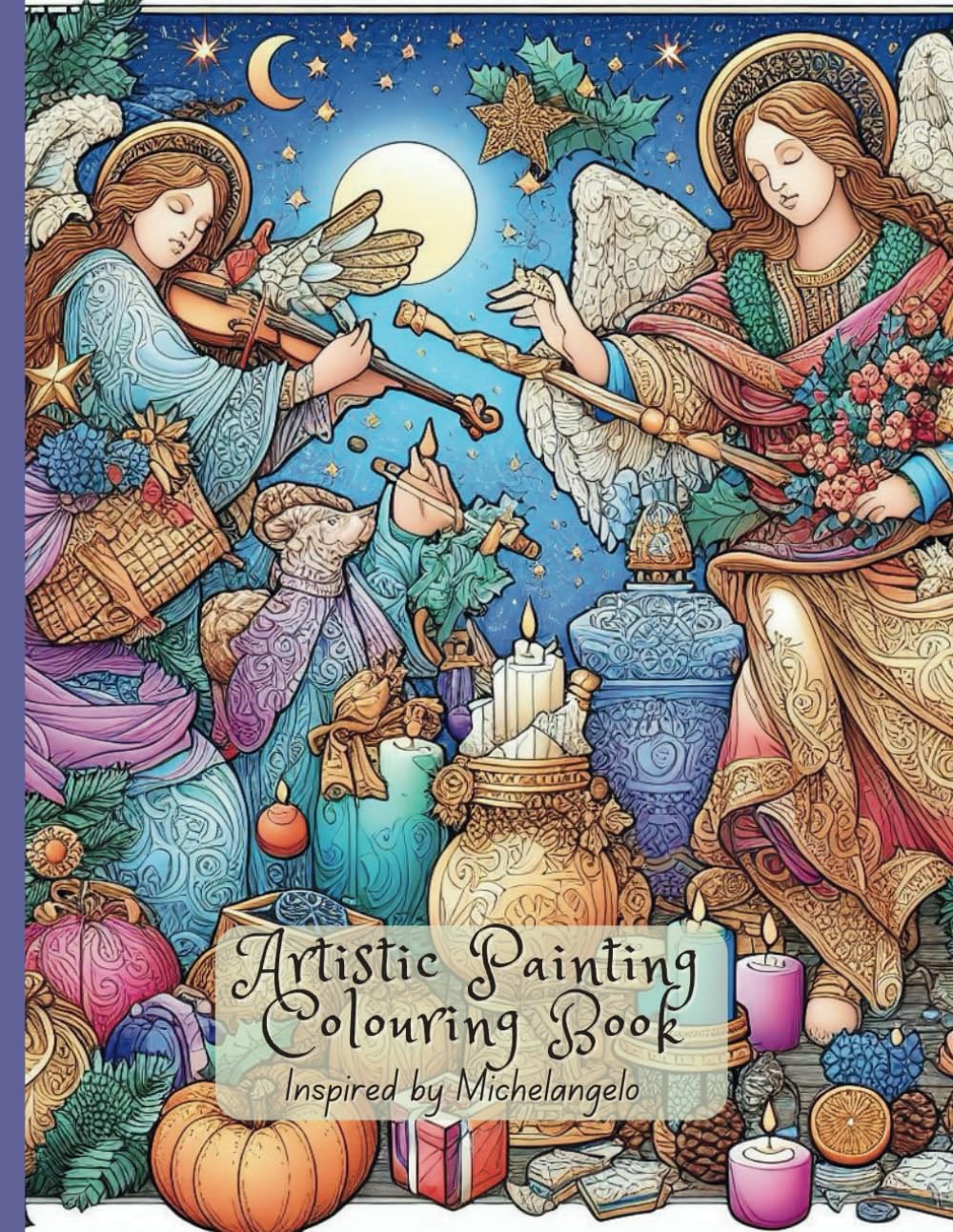 Artistic Painting Colouring Book: Inspired by Michelangelo (Famous Artist) baixar livro de graça