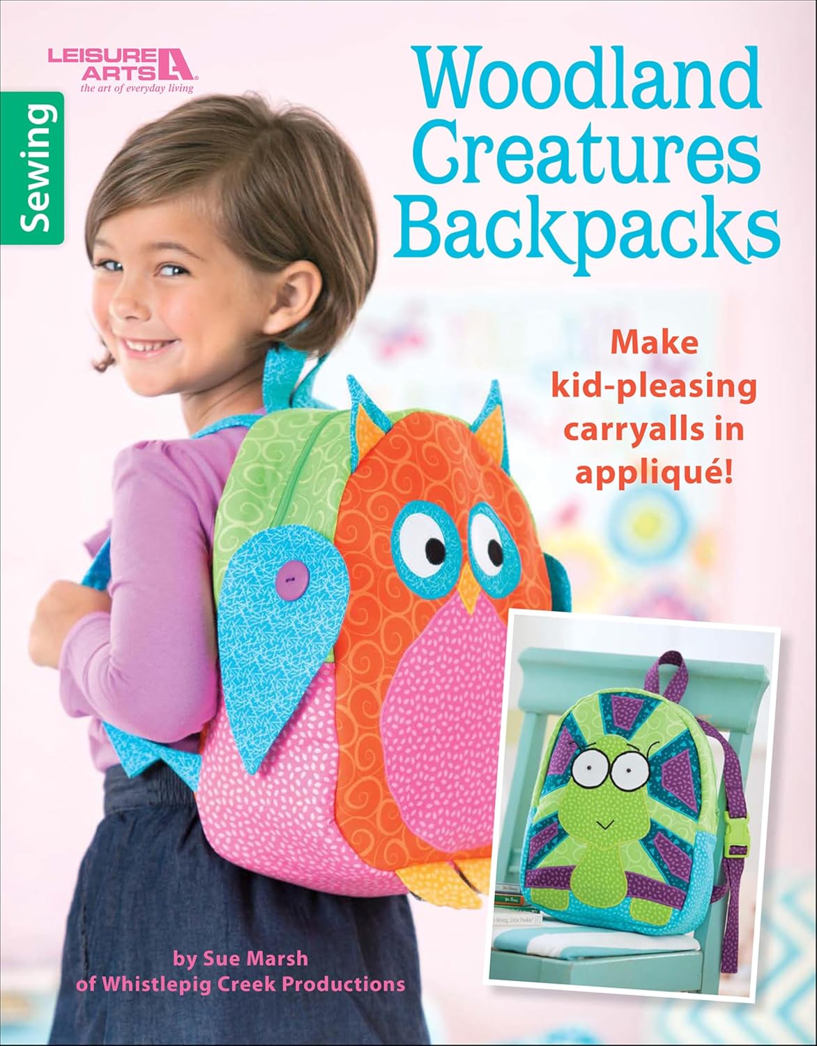 ler totalmente Woodland Creatures Backpacks: Make Kid-Pleasing Carryalls in Applique (English Edition)