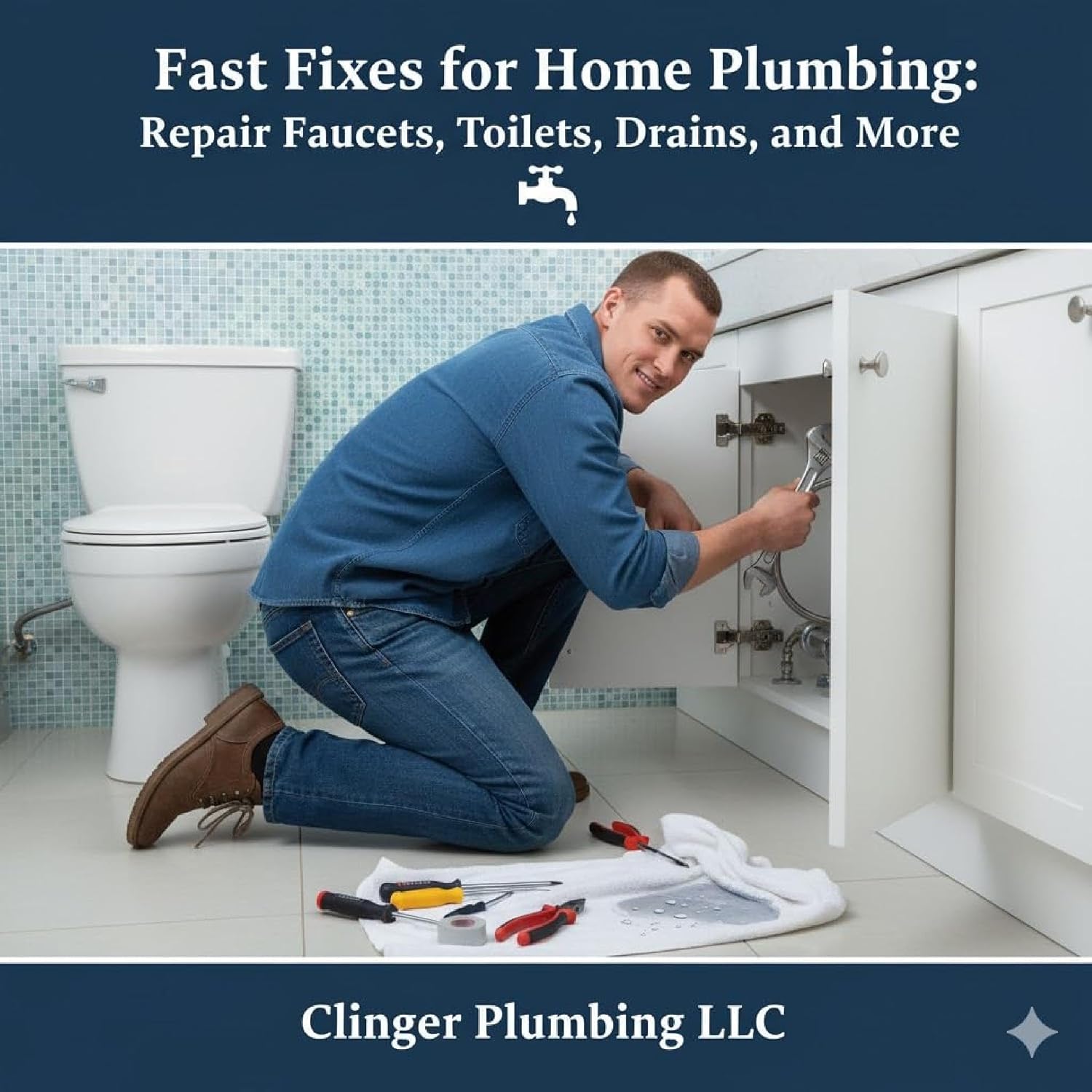 Fast Fixes for Home Plumbing: Repair Faucets, Toilets, Drains, and More