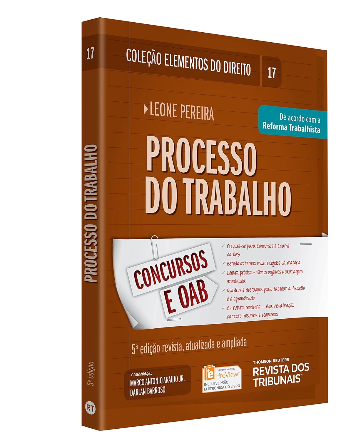 capítulo por capítulo baixar Processo do Trabalho - Coleção Elementos do Direito. Volume 17
