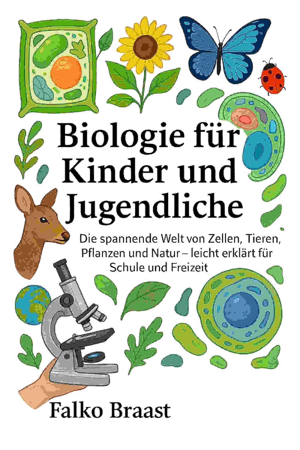 ler totalmente Biologie für Kinder und Jugendliche: Die spannende Welt von Zellen, Tieren, Pflanzen und Natur – leicht erklärt für Schule und Freizeit (German Edition)
