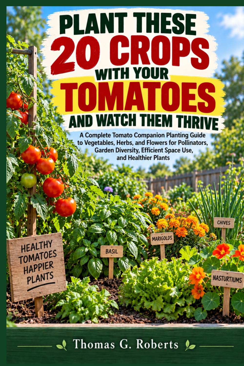Plant These 20 Crops with Your Tomatoes and Watch Them Thrive: A Complete Tomato Companion Planting Guide to Vegetables, Herbs, and Flowers for... Efficient Space Use, and Healthier Plants baixar o livro de graça