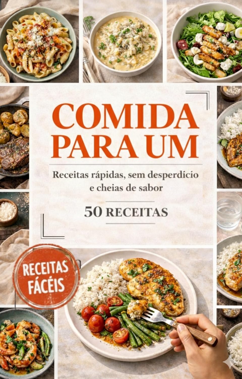 Comida Para Um: Receitas Rápidas, Sem Desperdício e Cheias de Sabor - 50 Receitas baixar livro de graça