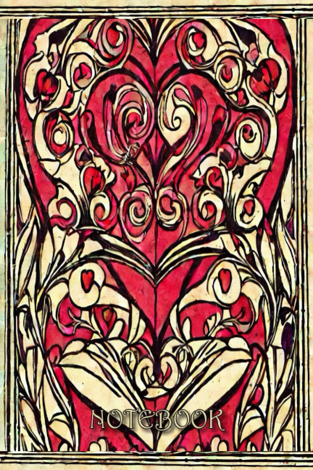 capítulo por capítulo baixar Romantic Notebook: With Art Deco style cover. Elegant Heart and floral Patterns cover design. College Ruled Medium Lined Composition Book Journal, a valentine Gift Idea. 120 Pages, 6 X 9 in.