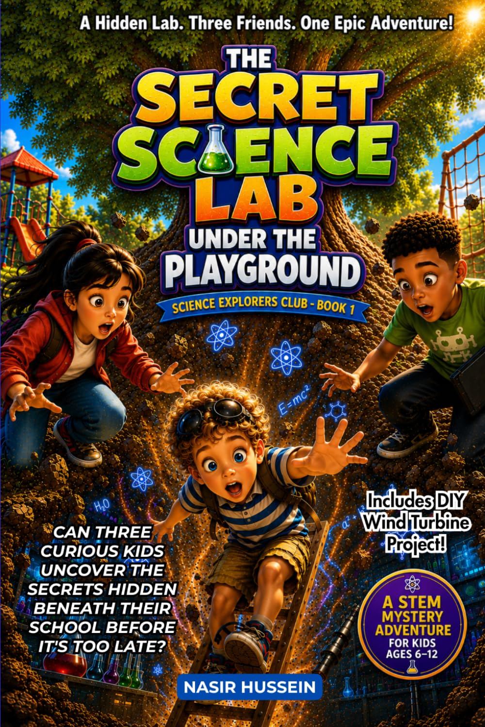 capítulo por capítulo baixar The Secret Science Lab Under the Playground: Science Explorers Club - Book 1