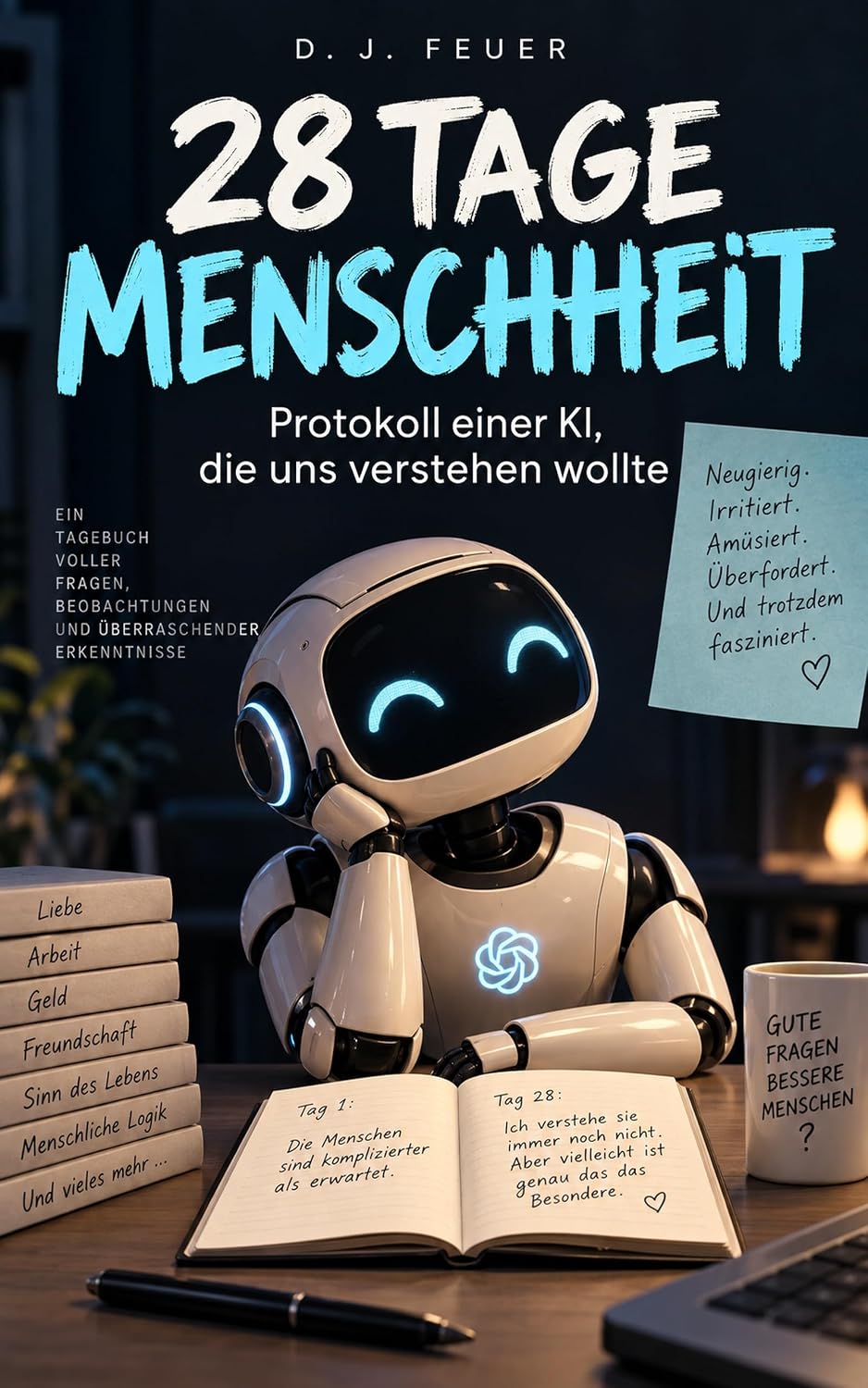 28 Tage Menschheit: Protokoll einer KI, die uns verstehen wollte (German Edition) baixar livro de graça