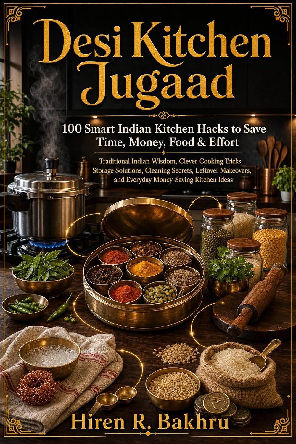 capítulo por capítulo baixar Desi Kitchen Jugaad: 100 Smart Indian Kitchen Hacks to Save Time, Money, Food & Effort: Traditional Indian Wisdom, Clever Cooking Tricks, Storage Solutions,... & Leftover Makeovers (English Edition)