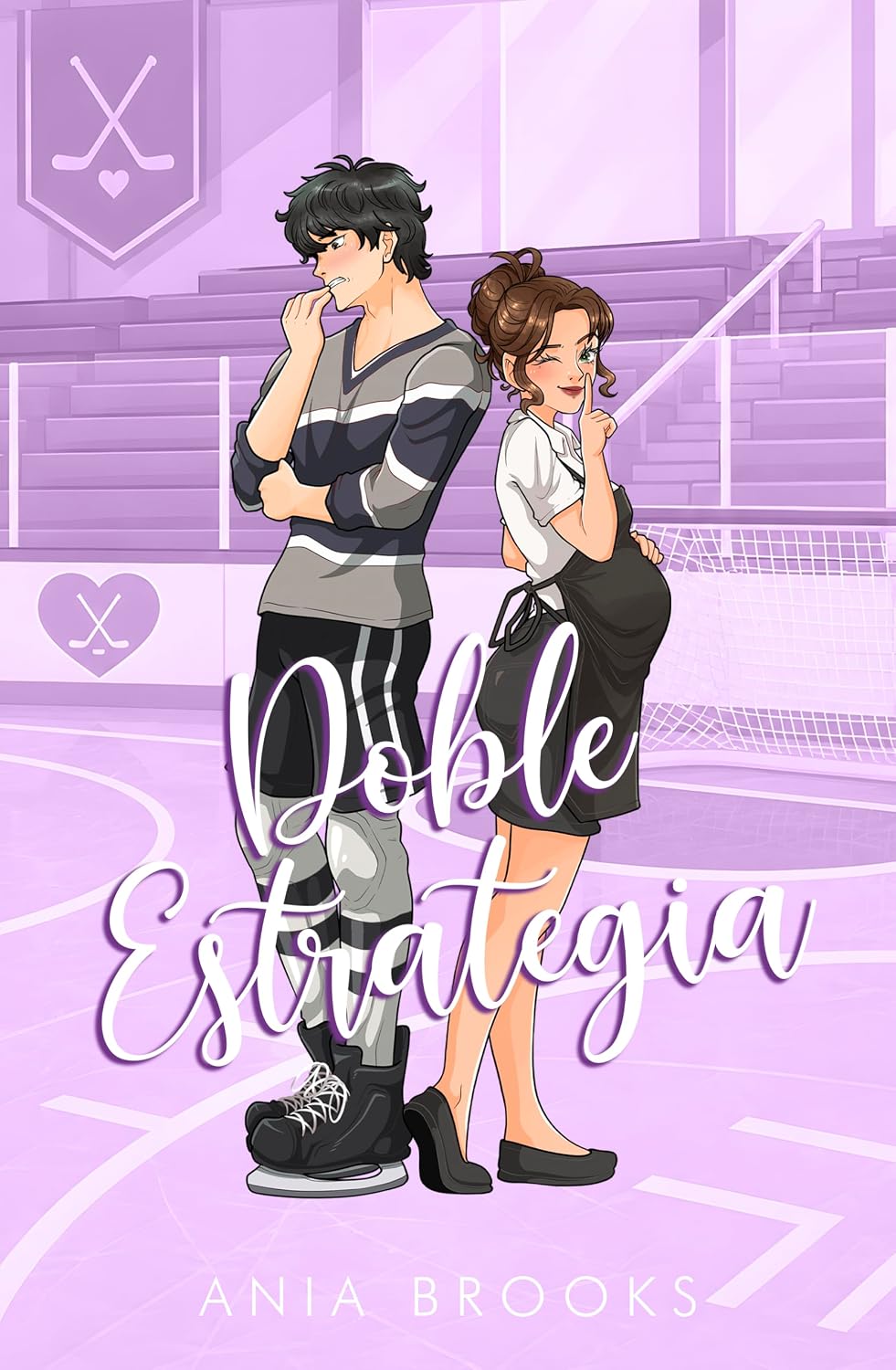 Doble estrategia: Un romance deportivo de hockey y embarazo inesperado (Comedia romántica de convivencia forzada) (Spanish Edition) baixar o livro de graça