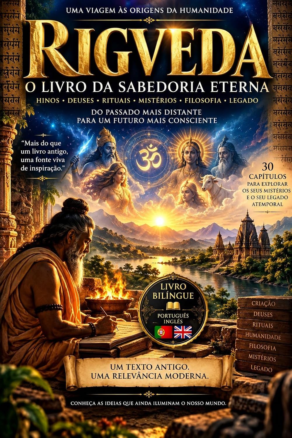 capítulo por capítulo baixar RIGVEDA: A Voz Antiga dos Vedas: Deuses, Criação, Ordem Cósmica e as Origens do Conhecimento Sagrado
