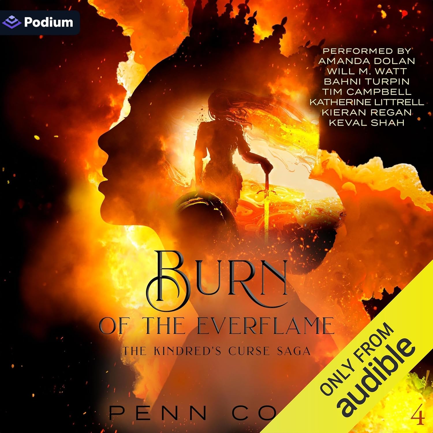 Burn of the Everflame: The Kindred's Curse Saga, Book 4 baixar livro de graça