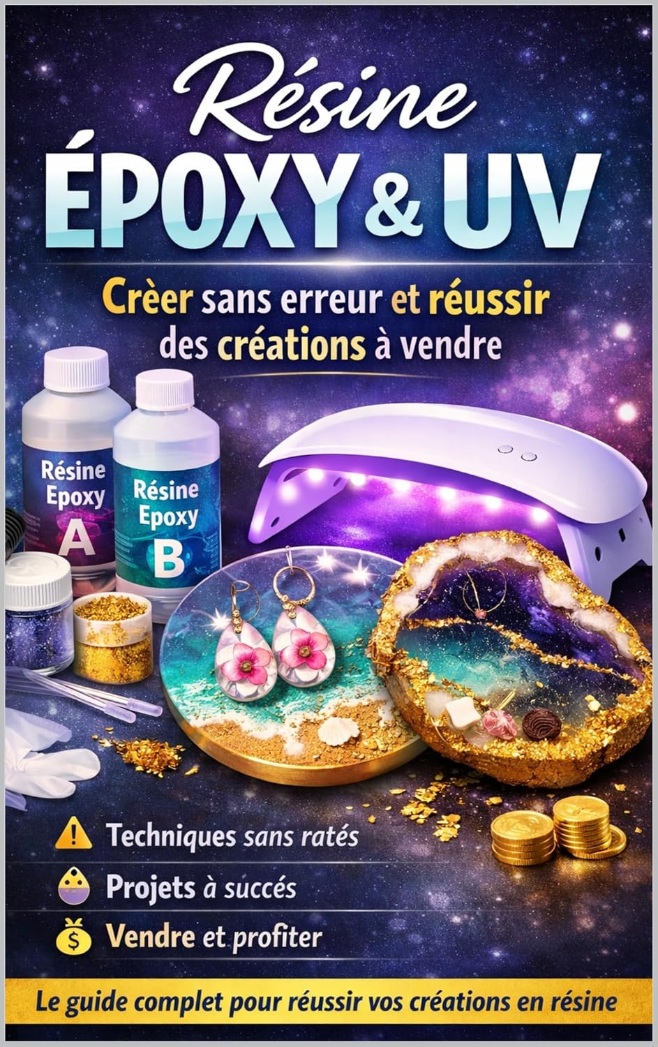 Le Guide Résine Époxy & UV pour Débuter: Créer sans erreur et réussir des créations à vendre (Atelier de Sandra – Guides Créatifs) (French Edition) baixar o livro de graça