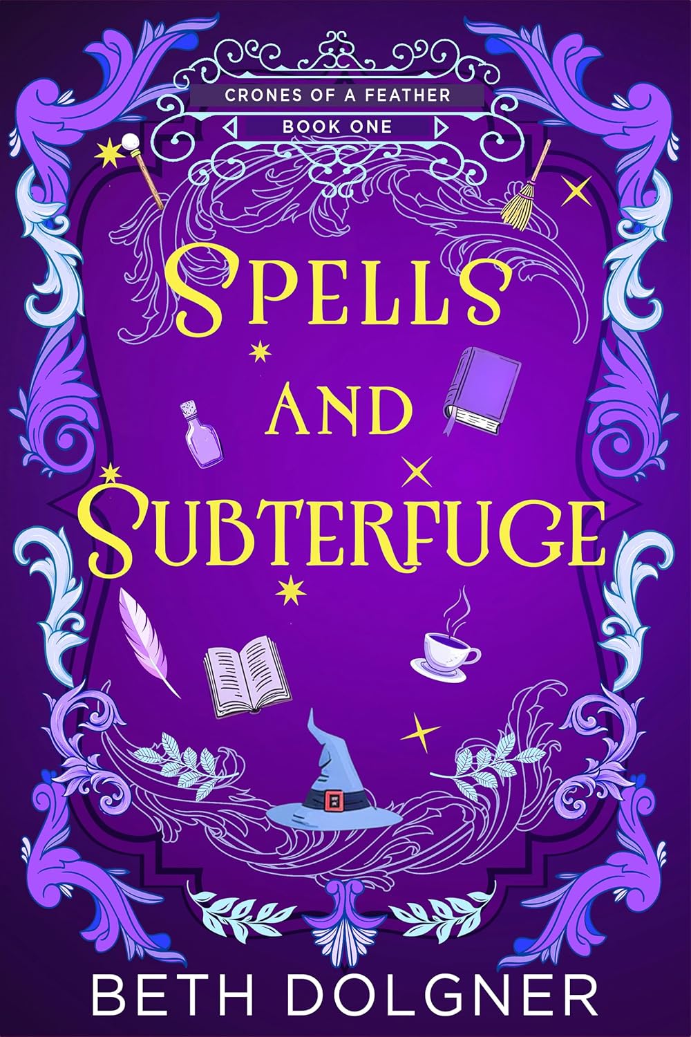 ler totalmente Spells and Subterfuge (A Crones of a Feather Paranormal Cozy Mystery Book 1) (English Edition)