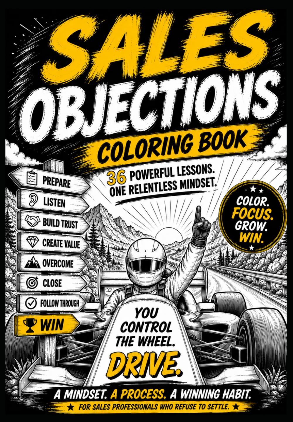 Sales Objections Coloring Book: 36 Powerful Lessons for Turning Pushback Into Better Conversations, Stronger Value, and More Sales baixar o livro de graça
