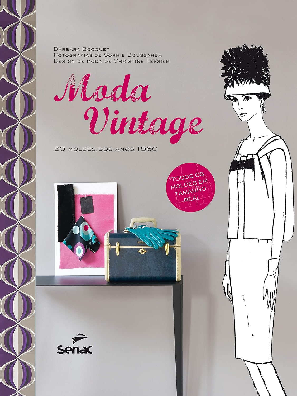 Moda vintage: 20 moldes dos anos 1960 baixar o livro de graça