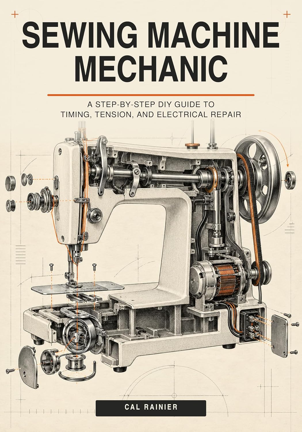 The Sewing Machine Mechanic: A Step-by-Step DIY Guide to Timing, Tension, and Electrical Repair (English Edition) baixar livro de graça
