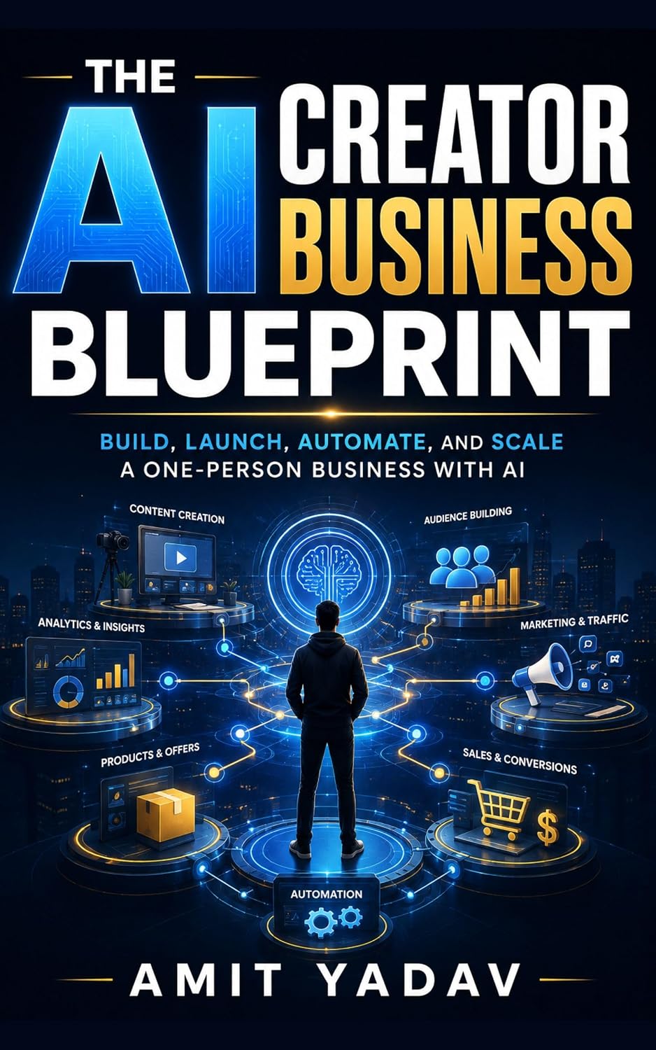 The AI Creator Business Blueprint: Build, Launch, Automate, and Scale a One-Person Business With AI (AI for Content Creators Book 20) (English Edition) baixar o livro de graça