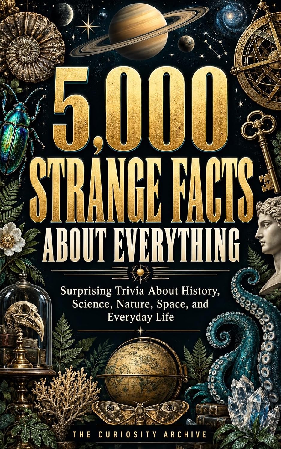 ler totalmente 5,000 Strange Facts About Everything: Surprising Trivia About History, Science, Nature, Space, and Everyday Life (English Edition)